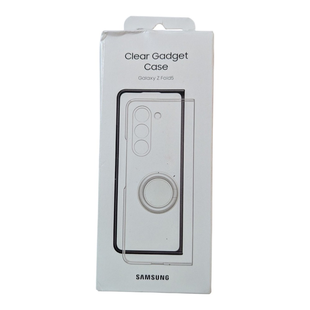 P6-N Samsung Clear Gadget Case for Samsung Galaxy Z Fold5‎ - Clear/Black